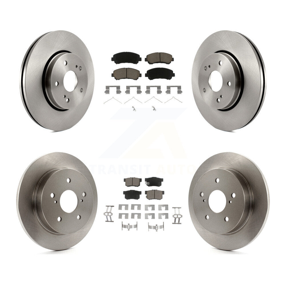 [Avant + Arrière] Kit de Disque et plaquette (céramique) de frein pour 2010-2013 Suzuki Kizashi K8C-100974