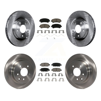 [Avant + Arrière] Kit de Disque et plaquette (céramique) de frein pour Nissan Rogue Select K8C-100975