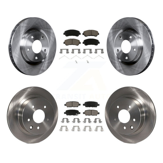 [Avant + Arrière] Kit de Disque et plaquette (céramique) de frein pour Nissan Rogue Select K8C-100975