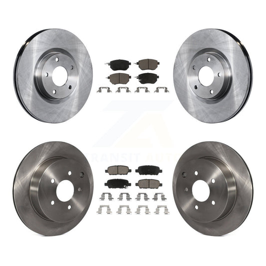 [Avant + Arrière] Kit de Disque et plaquette (céramique) de frein pour Nissan Murano INFINITI FX35 FX45 K8C-100978