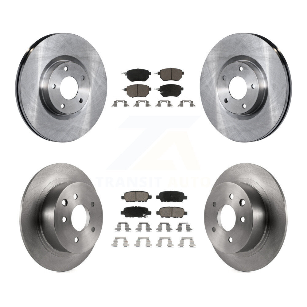 [Avant + Arrière] Kit de Disque et plaquette (céramique) de frein pour Nissan Altima Maxima K8C-100979