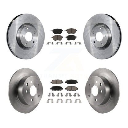 [Avant + Arrière] Kit de Disque et plaquette (céramique) de frein pour Nissan Altima Maxima K8C-100979