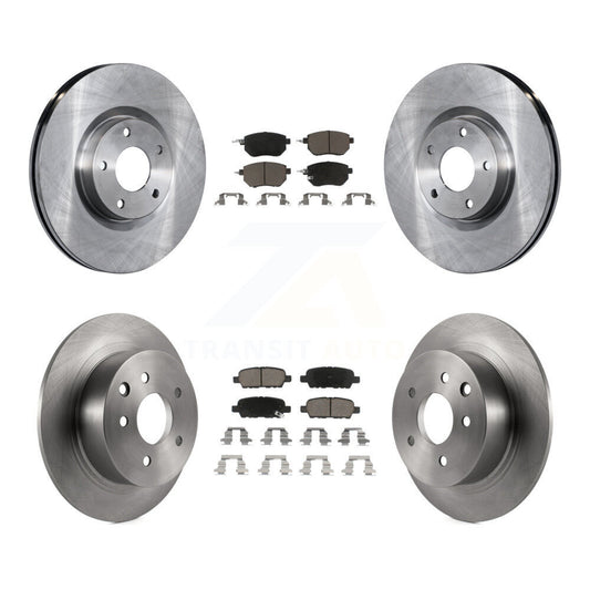 [Avant + Arrière] Kit de Disque et plaquette (céramique) de frein pour Nissan Altima Maxima K8C-100979