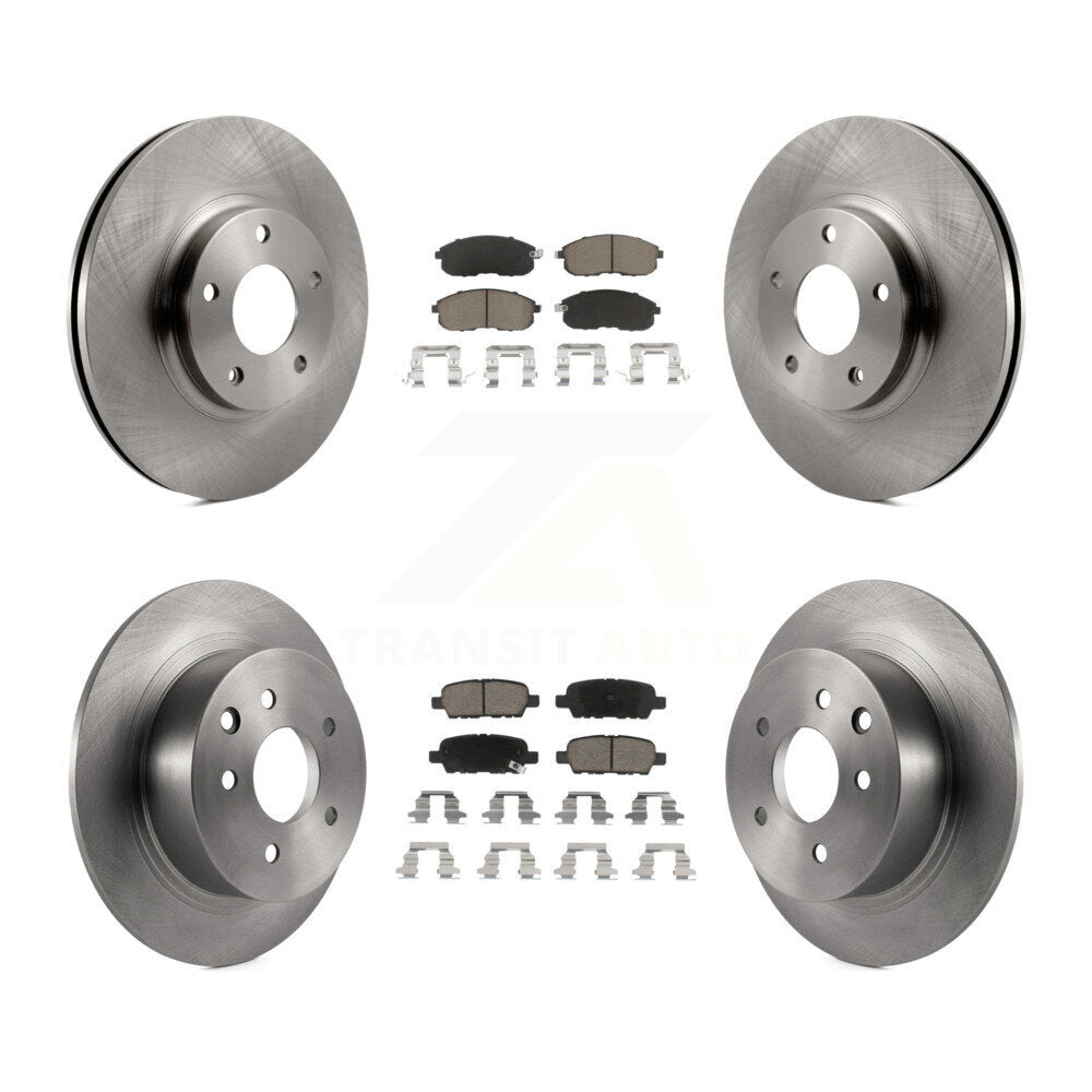 [Avant + Arrière] Kit de Disque et plaquette (céramique) de frein pour Nissan Altima K8C-100980