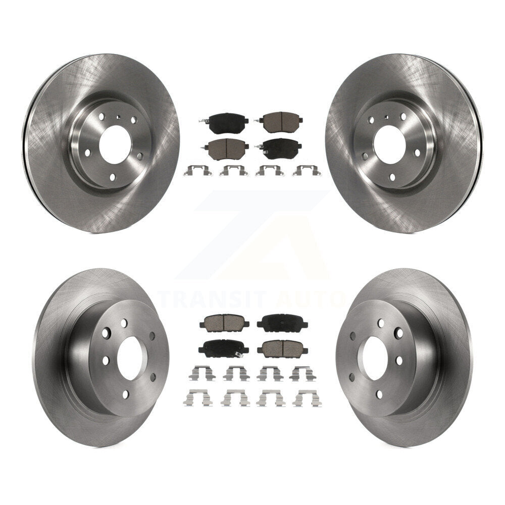 [Avant + Arrière] Kit de Disque et plaquette (céramique) de frein pour Nissan Altima Maxima K8C-100981