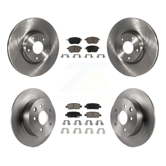 [Avant + Arrière] Kit de Disque et plaquette (céramique) de frein pour Nissan Altima Maxima K8C-100981