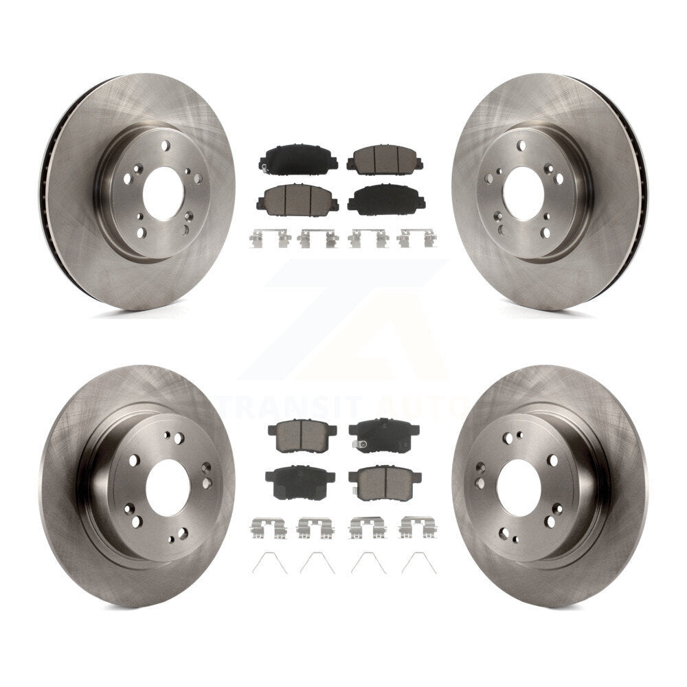 [Avant + Arrière] Kit de Disque et plaquette (céramique) de frein pour Honda Accord K8C-100982