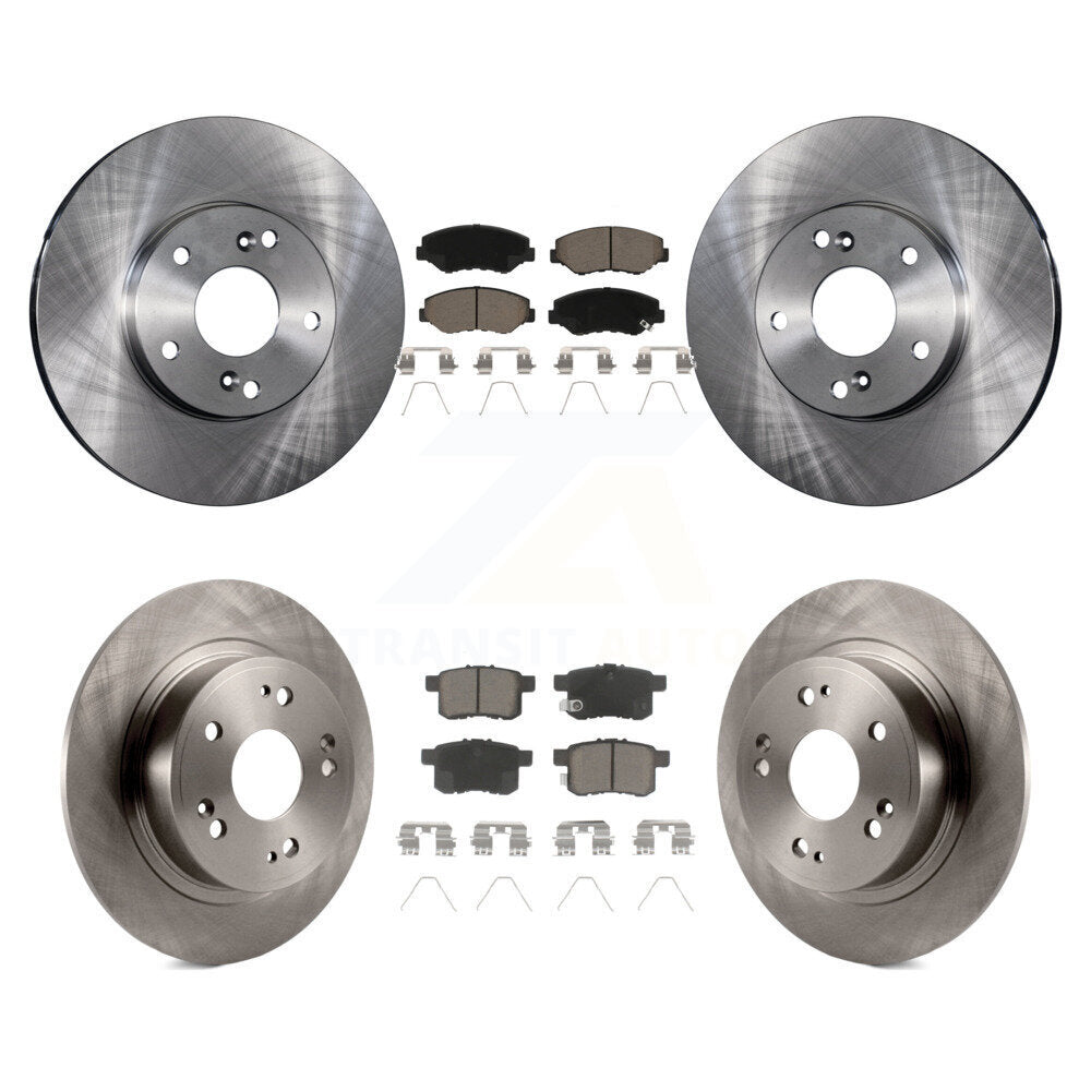 [Avant + Arrière] Kit de Disque et plaquette (céramique) de frein pour Honda Accord K8C-100987