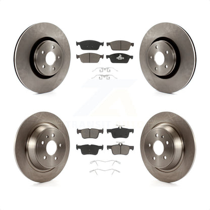 [Avant + Arrière] Kit de Disque et plaquette (céramique) de frein pour Lincoln MKC K8C-100990 par Transit Auto