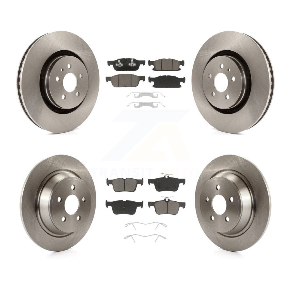 [Avant + Arrière] Kit de Disque et plaquette (céramique) de frein pour Ford Edge Lincoln MKX Nautilus K8C-100991