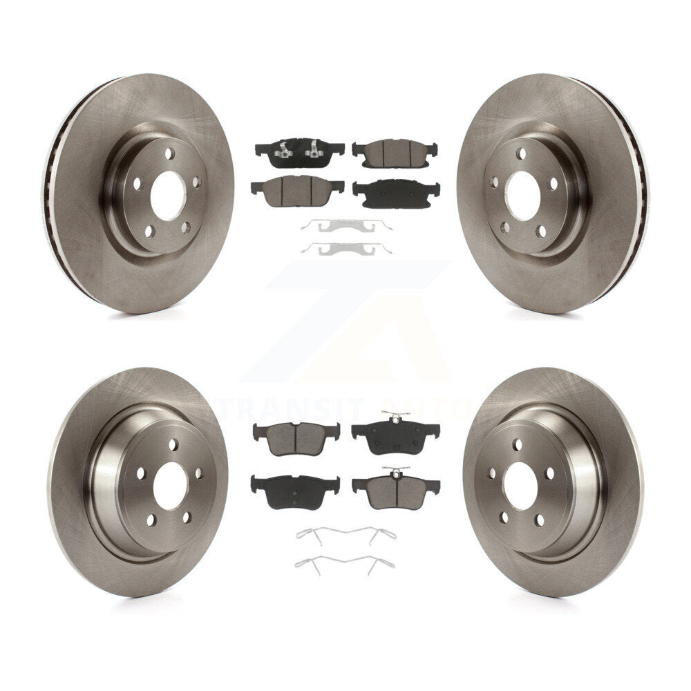 [Avant + Arrière] Kit de Disque et plaquette (céramique) de frein pour Ford Edge K8C-100992
