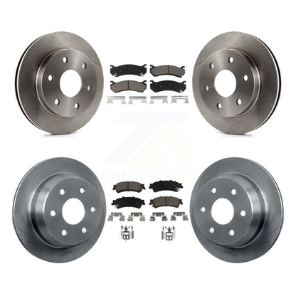 [Avant + Arrière] Kit de Disque et plaquette (céramique) de frein pour Chevrolet Silverado 1500 GMC Sierra Classic Suburban Tahoe Astro Yukon XL Safari K8C-100995