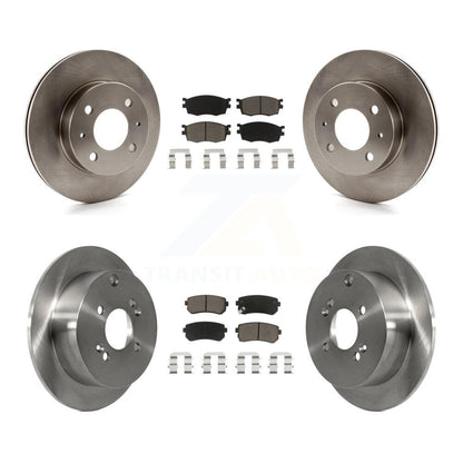 [Avant + Arrière] Kit de Disque et plaquette (céramique) de frein pour 2006 Hyundai Accent Hatchback K8C-101000