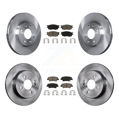 [Avant + Arrière] Kit de Disque et plaquette (céramique) de frein pour 2011 Hyundai Accent K8C-101001
