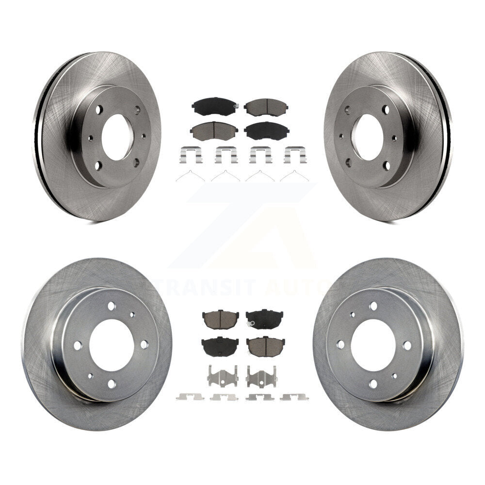 [Avant + Arrière] Kit de Disque et plaquette (céramique) de frein pour Hyundai Elantra Tiburon K8C-101002