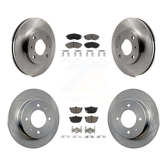 [Avant + Arrière] Kit de Disque et plaquette (céramique) de frein pour Hyundai Elantra Tiburon K8C-101002
