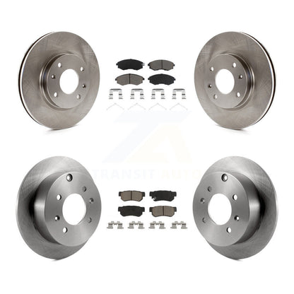 [Avant + Arrière] Kit de Disque et plaquette (céramique) de frein pour Hyundai Sonata Kia Optima Magentis K8C-101003
