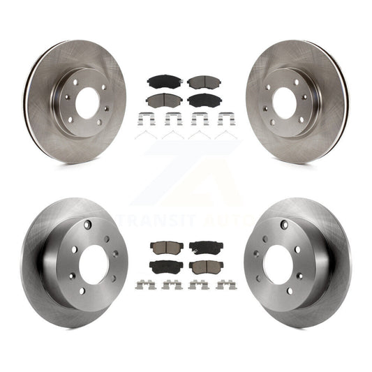 [Avant + Arrière] Kit de Disque et plaquette (céramique) de frein pour Hyundai Sonata Kia Optima Magentis K8C-101003