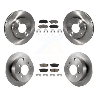 [Avant + Arrière] Kit de Disque et plaquette (céramique) de frein pour Hyundai Sonata Kia Optima Magentis K8C-101005