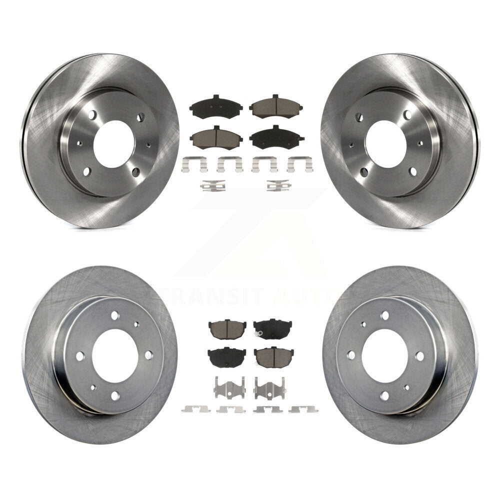 [Avant + Arrière] Kit de Disque et plaquette (céramique) de frein pour Hyundai Elantra rear brakes K8C-101007