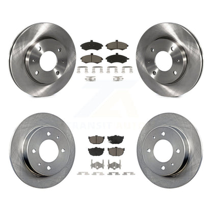 [Avant + Arrière] Kit de Disque et plaquette (céramique) de frein pour Hyundai Elantra rear brakes K8C-101007