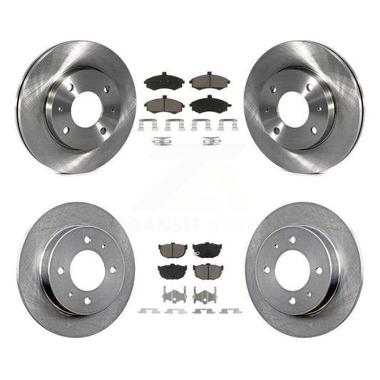 [Avant + Arrière] Kit de Disque et plaquette (céramique) de frein pour Hyundai Elantra rear brakes K8C-101007