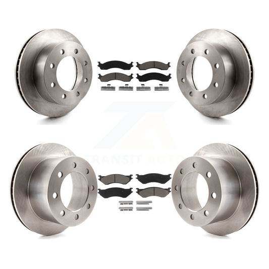 [Avant + Arrière] Kit de Disque et plaquette (céramique) de frein pour 2001-2002 Dodge Ram 2500 3500 K8C-101009