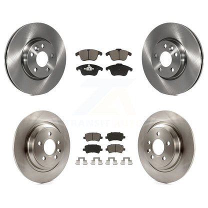 [Avant + Arrière] Kit de Disque et plaquette (céramique) de frein pour 2013-2014 Volvo S60 avec 300mm Diameter Rotor K8C-101011
