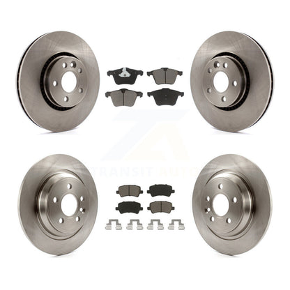 [Avant + Arrière] Kit de Disque et plaquette (céramique) de frein pour Volvo S60 V60 Cross Country V70 K8C-101013