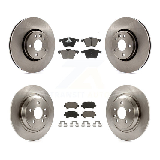 [Avant + Arrière] Kit de Disque et plaquette (céramique) de frein pour Volvo S60 V60 Cross Country V70 K8C-101013