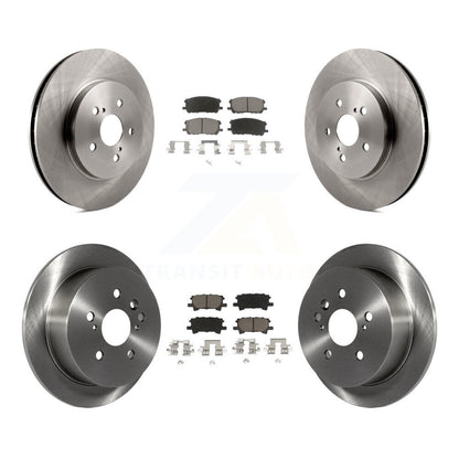 [Avant + Arrière] Kit de Disque et plaquette (céramique) de frein pour Lexus Toyota Highlander RX350 RX330 RX400h K8C-101015