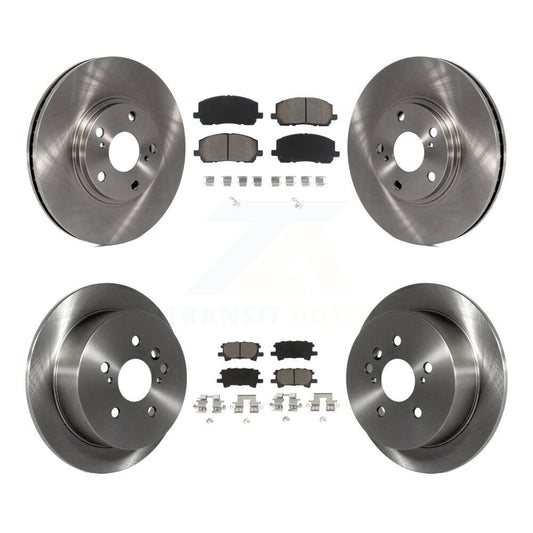 [Avant + Arrière] Kit de Disque et plaquette (céramique) de frein pour Toyota Highlander K8C-101016