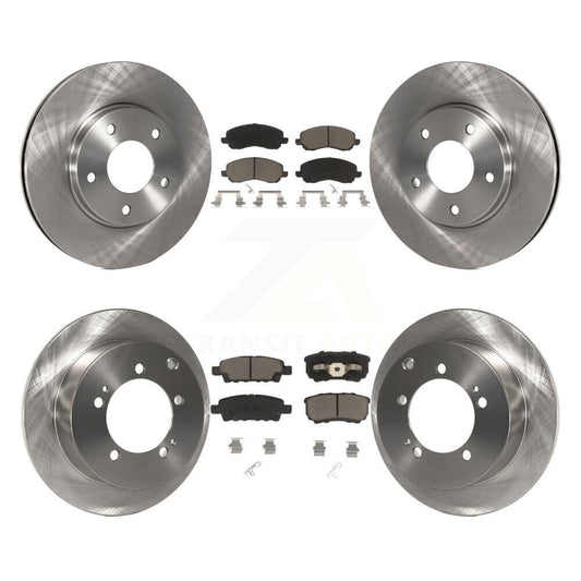 [Avant + Arrière] Kit de Disque et plaquette (céramique) de frein pour Mitsubishi Lancer K8C-101017
