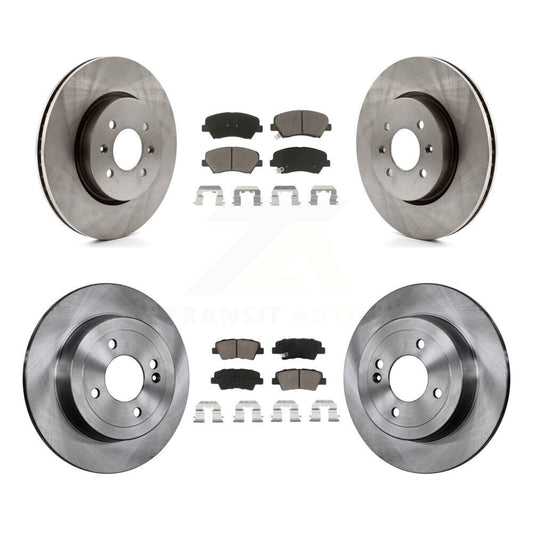 [Avant + Arrière] Kit de Disque et plaquette (céramique) de frein pour Kia Rio K8C-101019