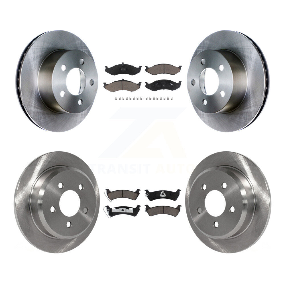 [Avant + Arrière] Kit de Disque et plaquette (céramique) de frein pour Jeep Grand Cherokee K8C-101025