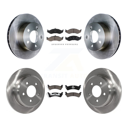 [Avant + Arrière] Kit de Disque et plaquette (céramique) de frein pour Jeep Grand Cherokee K8C-101025
