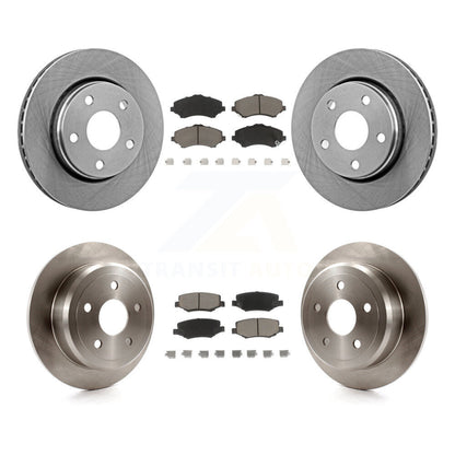 [Avant + Arrière] Kit de Disque et plaquette (céramique) de frein pour Jeep Wrangler JK K8C-101031