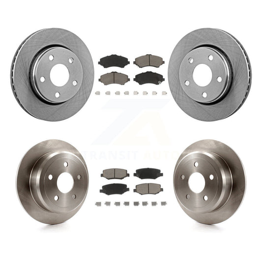 [Avant + Arrière] Kit de Disque et plaquette (céramique) de frein pour Jeep Wrangler JK K8C-101031