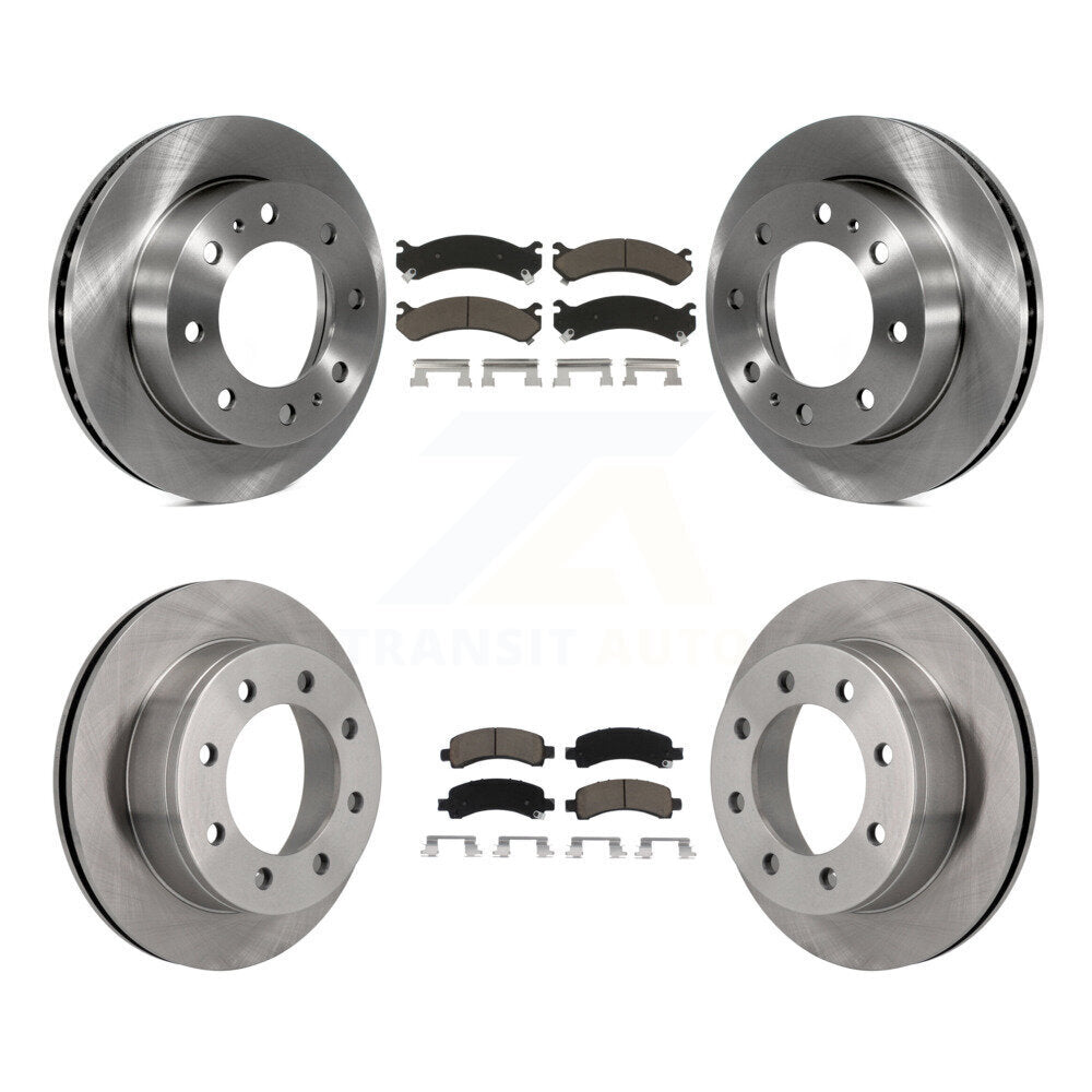 [Avant + Arrière] Kit de Disque et plaquette (céramique) de frein pour Chevrolet Express 2500 GMC Savana K8C-101033