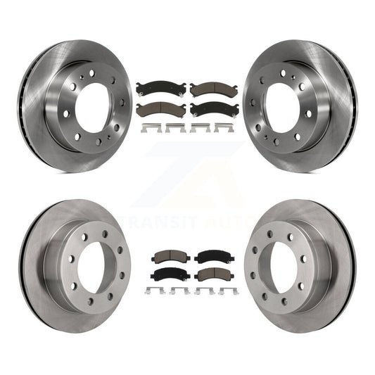[Avant + Arrière] Kit de Disque et plaquette (céramique) de frein pour Chevrolet Express 2500 GMC Savana K8C-101033