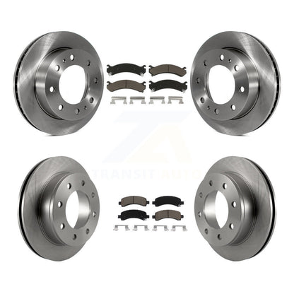 [Avant + Arrière] Kit de Disque et plaquette (céramique) de frein pour Chevrolet Express 2500 GMC Savana K8C-101034