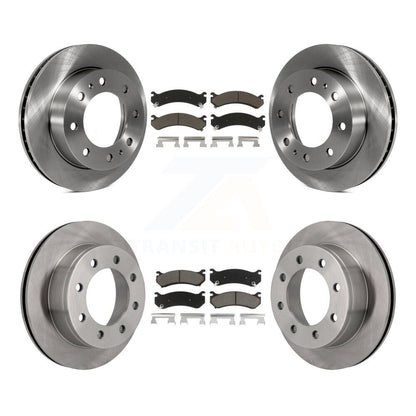 [Avant + Arrière] Kit de Disque et plaquette (céramique) de frein pour Chevrolet Silverado 2500 HD GMC Sierra 3500 Classic Suburban Yukon XL Avalanche K8C-101035