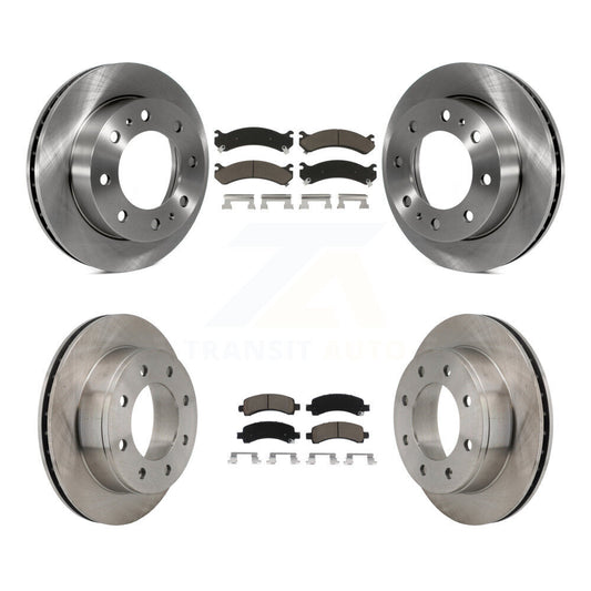 [Avant + Arrière] Kit de Disque et plaquette (céramique) de frein pour Chevrolet Express 2500 GMC Savana K8C-101038