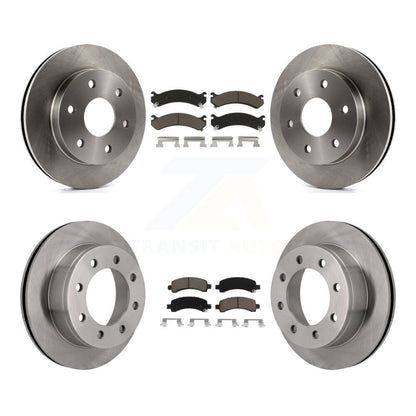 [Avant + Arrière] Kit de Disque et plaquette (céramique) de frein pour 2006 Chevrolet Express 2500 GMC Savana K8C-101039