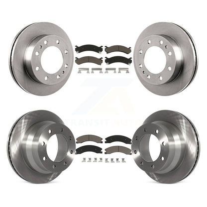 [Avant + Arrière] Kit de Disque et plaquette (céramique) de frein pour Chevrolet Express 4500 GMC Savana K8C-101041