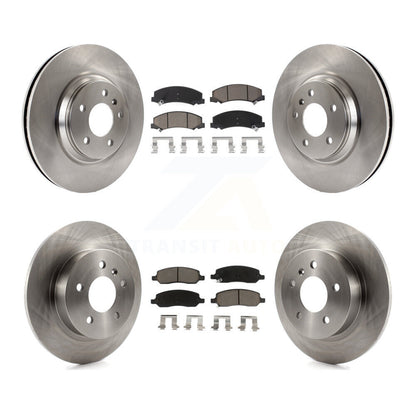 [Avant + Arrière] Kit de Disque et plaquette (céramique) de frein pour 2006-2011 Buick Lucerne Cadillac DTS K8C-101042
