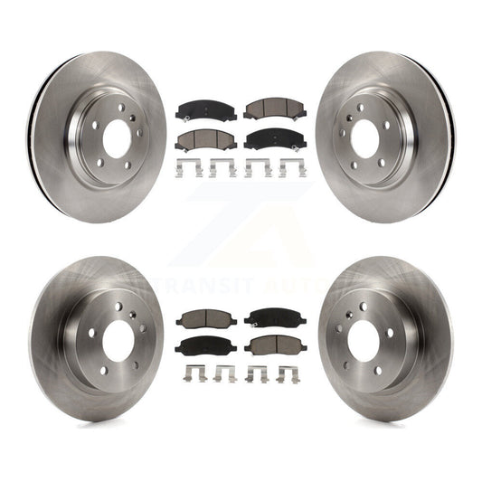 [Avant + Arrière] Kit de Disque et plaquette (céramique) de frein pour 2006-2011 Buick Lucerne Cadillac DTS K8C-101042