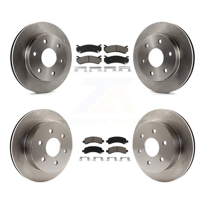 [Avant + Arrière] Kit de Disque et plaquette (céramique) de frein pour 2003-2005 Chevrolet Express 2500 GMC Savana K8C-101044