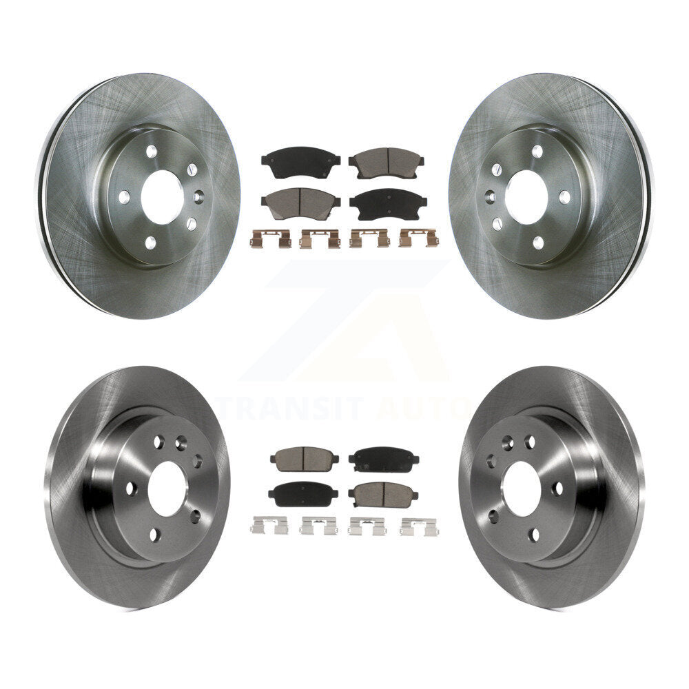 [Avant + Arrière] Kit de Disque et plaquette (céramique) de frein pour Chevrolet Cruze Sonic Limited K8C-101048