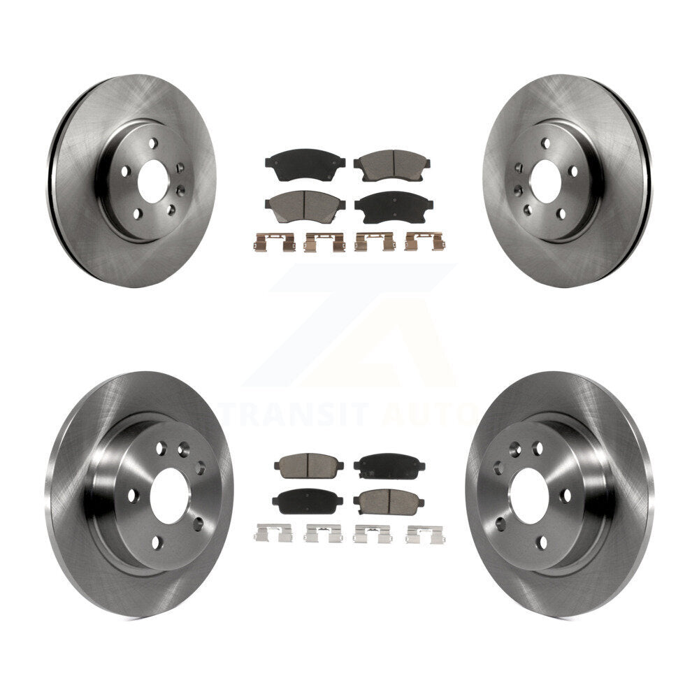[Avant + Arrière] Kit de Disque et plaquette (céramique) de frein pour Chevrolet Buick Encore Trax Sonic K8C-101050